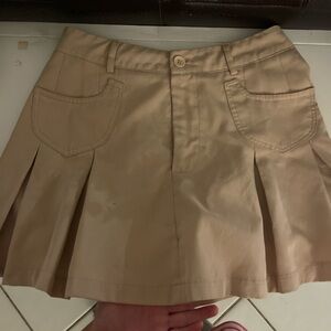 Pleaded skirt